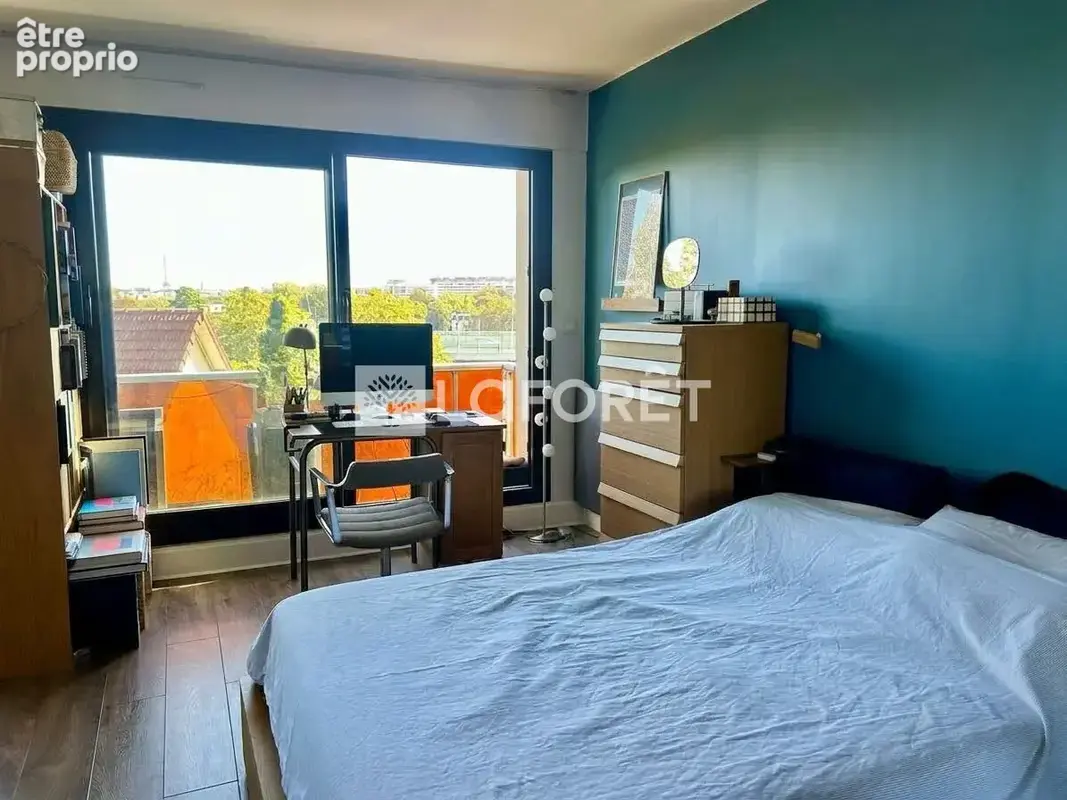 Saint Cloud 2P 40 m², balcon et vue Paris - photo 5