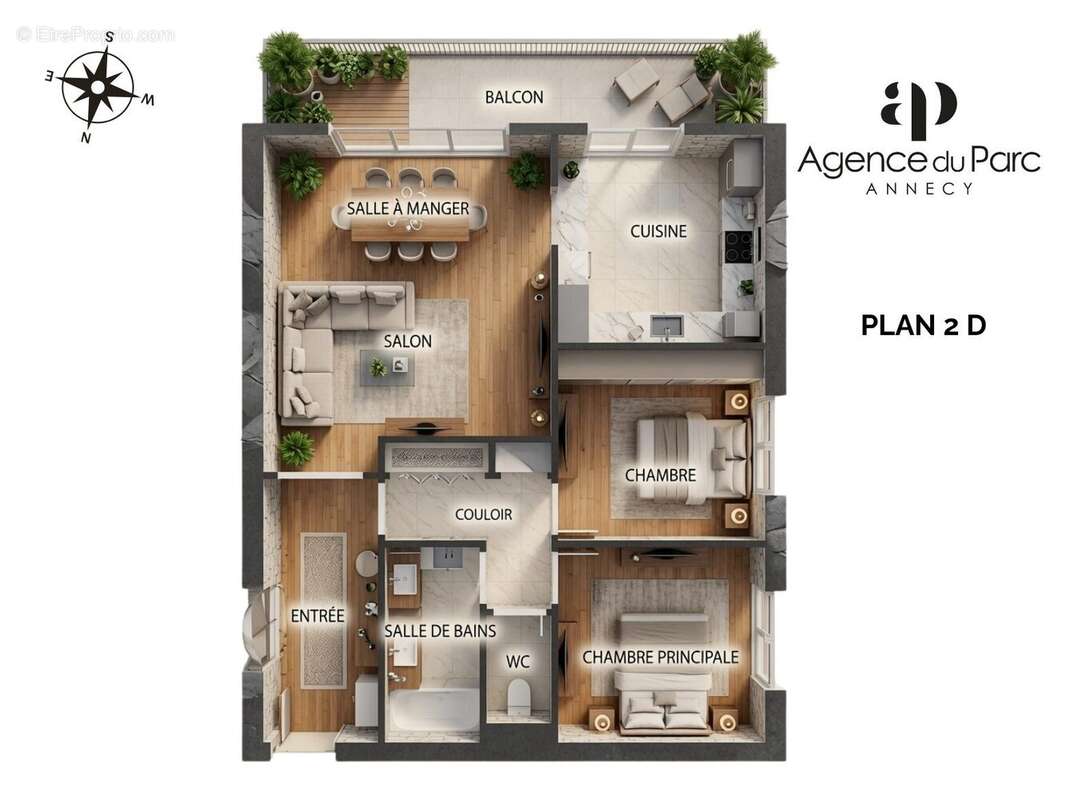 Appartement à ANNECY-LE-VIEUX