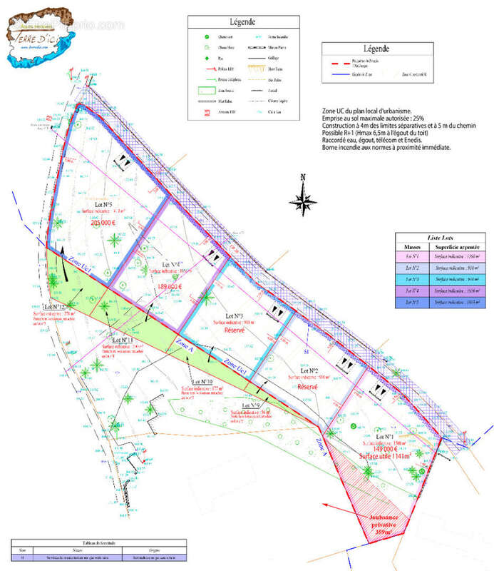 Terrain à LE THORONET