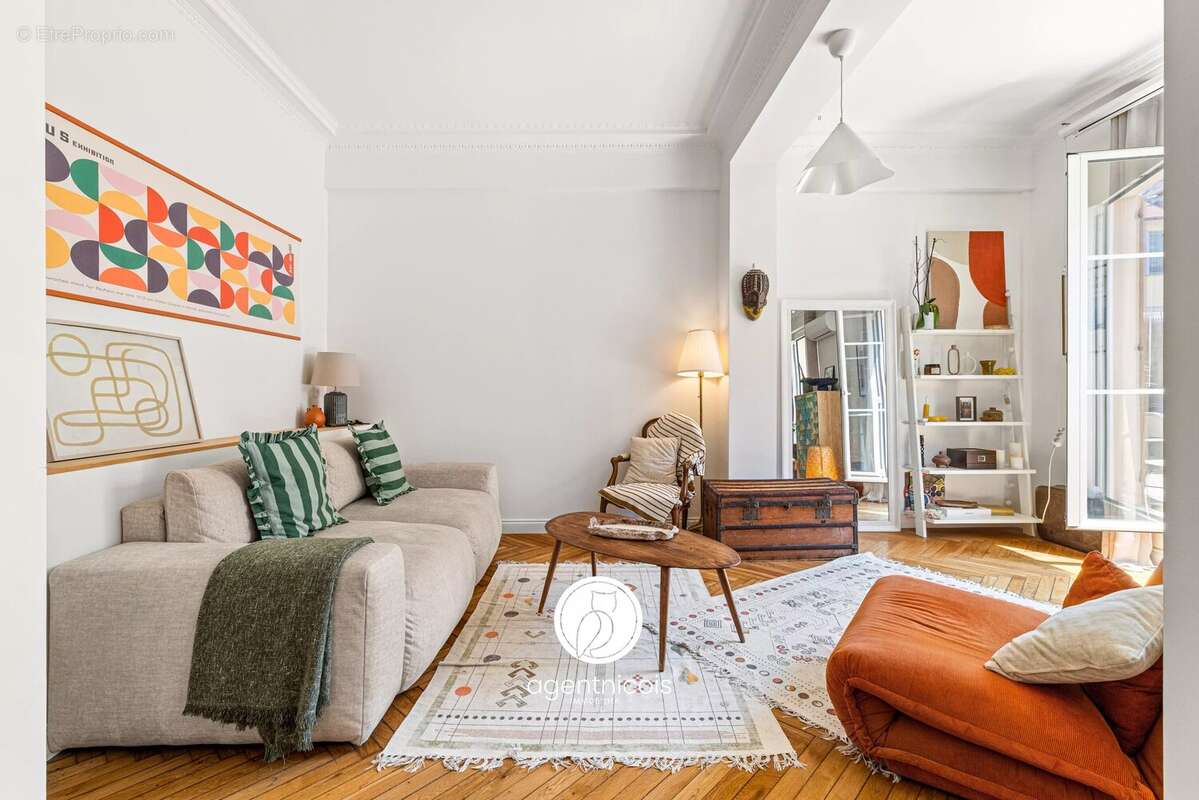Nice // libération : 2 pièces / entièrement rénové / bourgeois / exceptionnelle terrasse - photo 15
