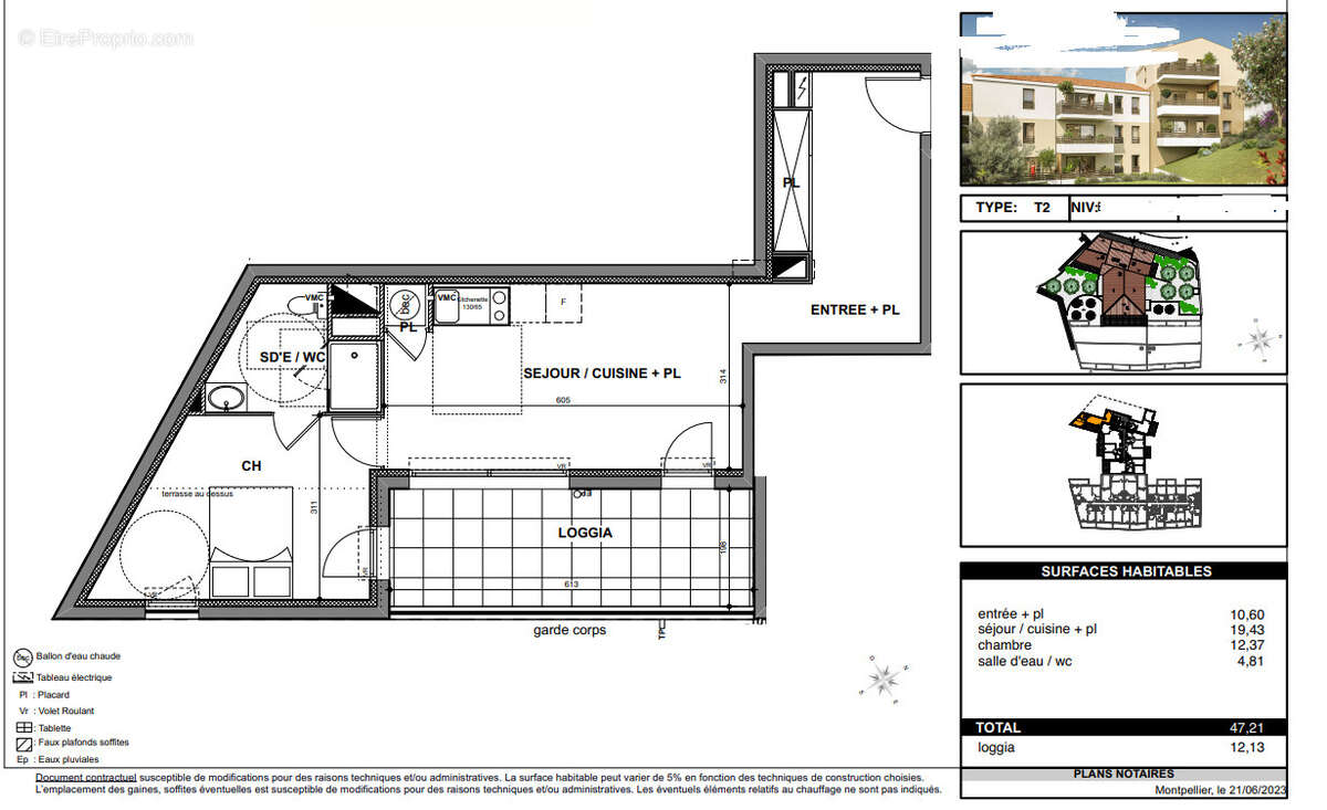 Appartement à NIMES
