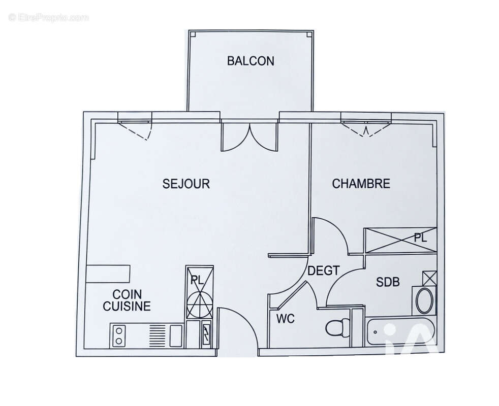Appartement 41 m² à La Riviere-Saint-Sauveur  - photo 6