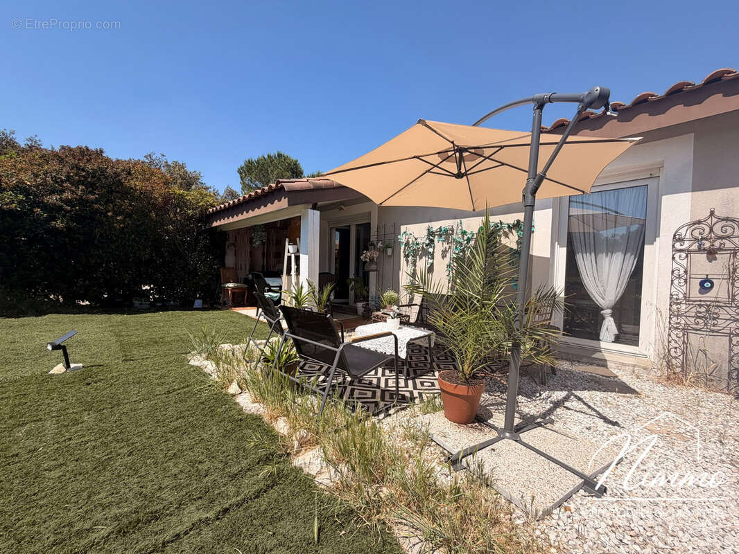 Nimes vacquerolles maison loué t3 75 m2 terrasse jardin parkings - photo 3