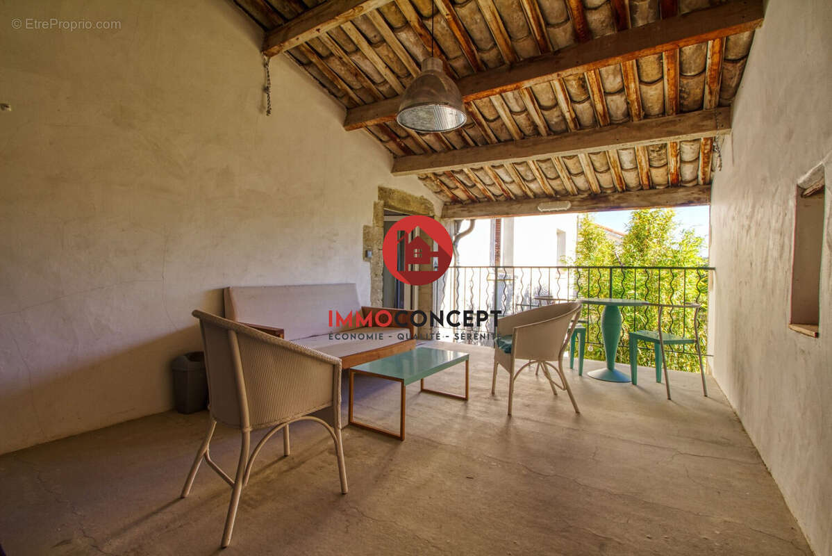 Terrasse chambre parentale - Maison à PUJAUT