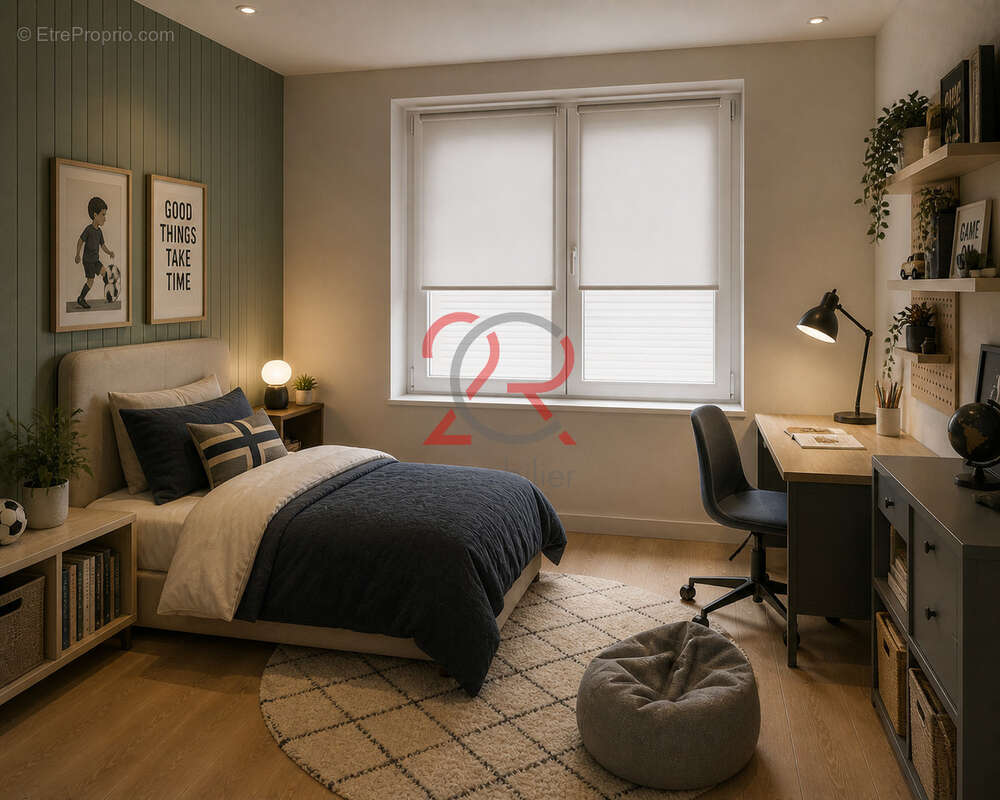 Rez de jardin indépendant avec potentiel 2 ou 3 chambres - photo 4