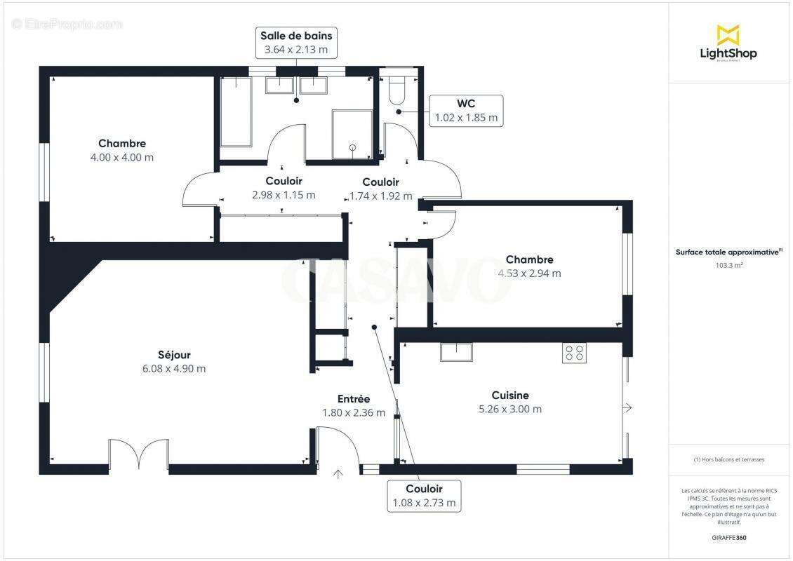 Appartement à AIX-EN-PROVENCE