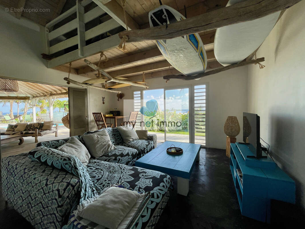 Villa atypique esprit zen 3 ch + mezzanine. Piscine, vue mer. - photo 15