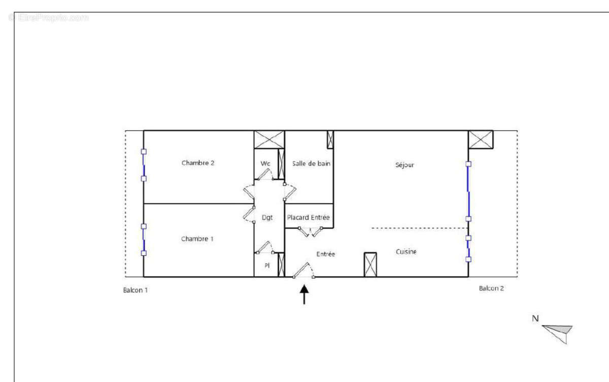 Appartement à MARSEILLE-5E