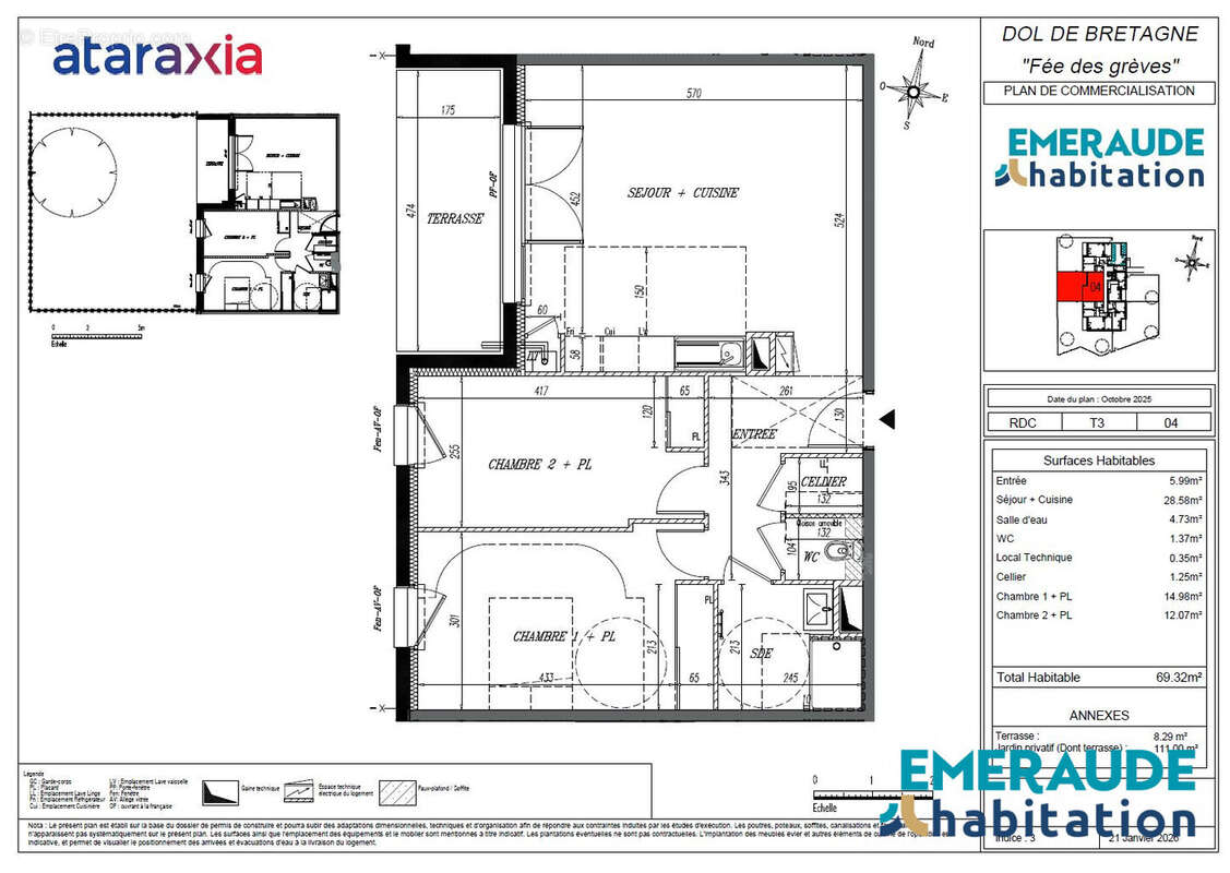 Appartement à DOL-DE-BRETAGNE