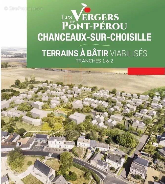 Terrain à CHANCEAUX-SUR-CHOISILLE