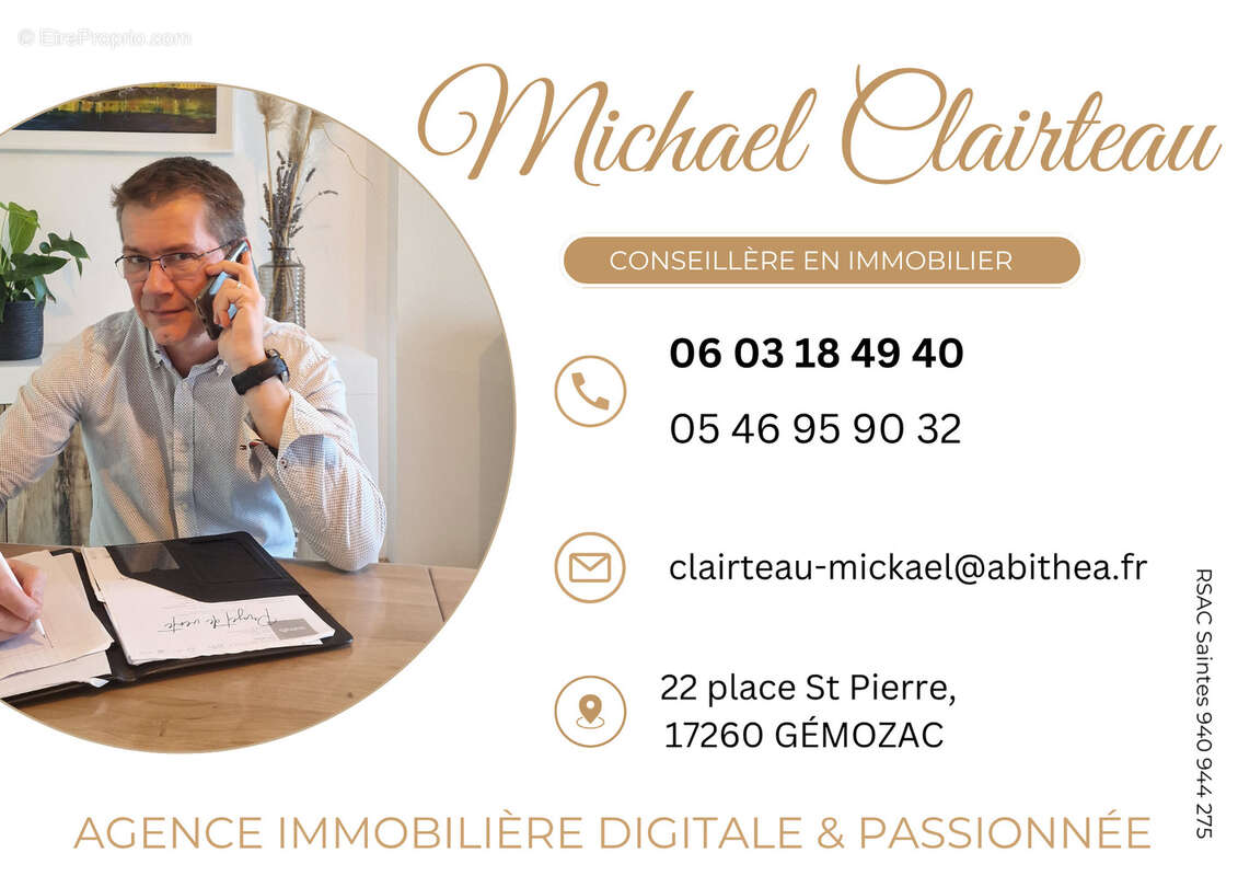 Maison à BOUTENAC-TOUVENT