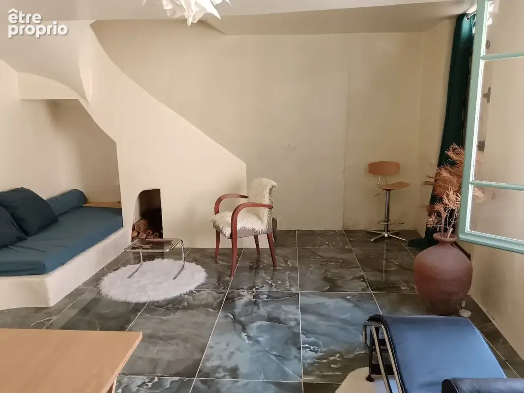 CREISSAN  Maison de village en pierre  3 chambres  73 m²  70 000  - photo 3