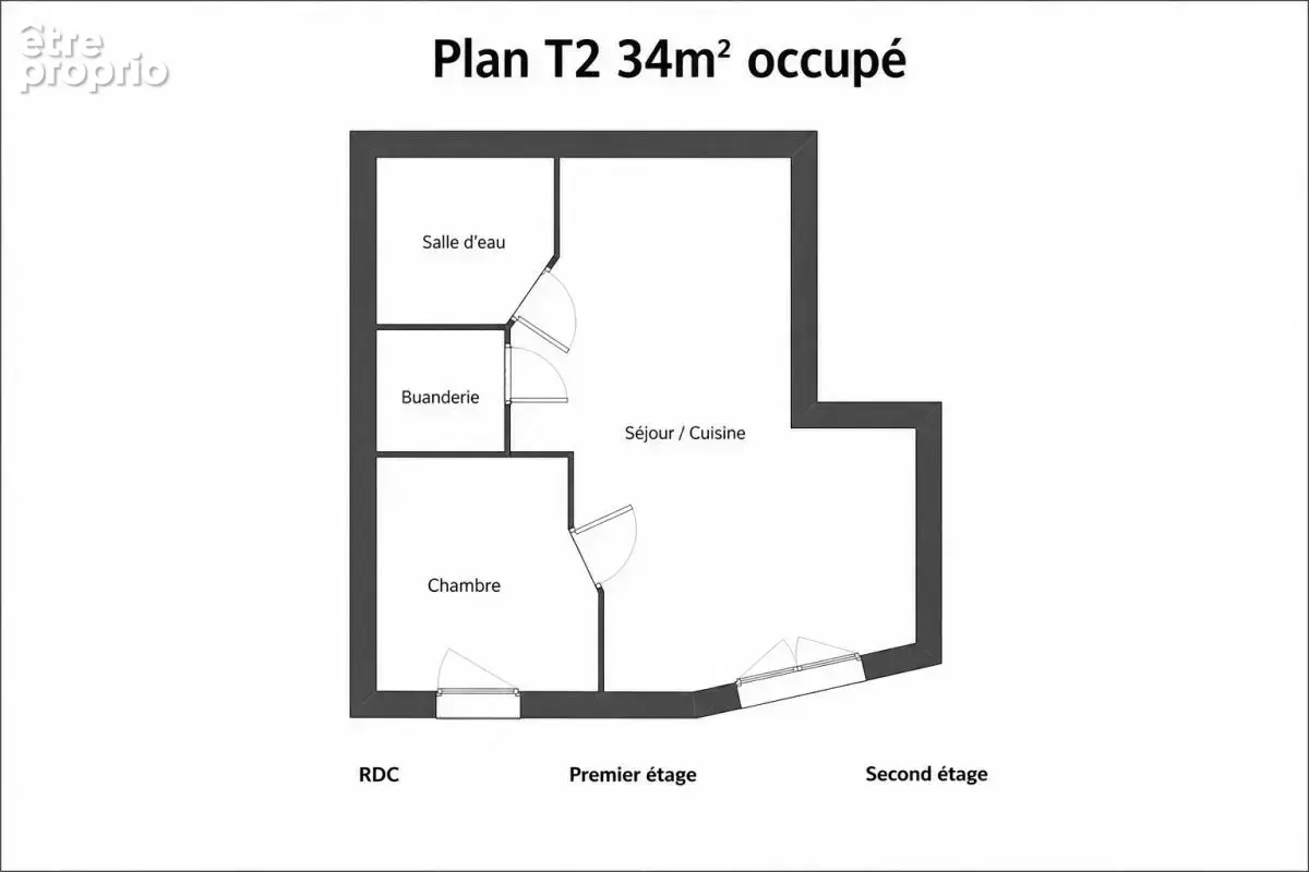 Immeuble 3 lots centre village - photo 8