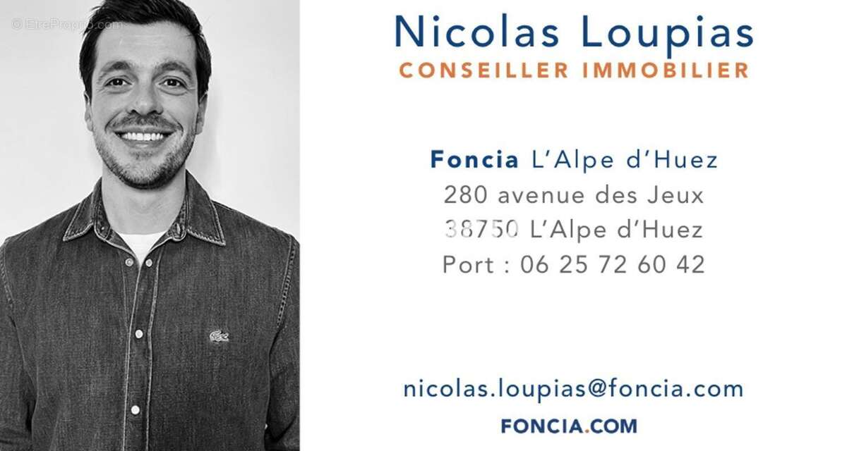 Appartement à HUEZ