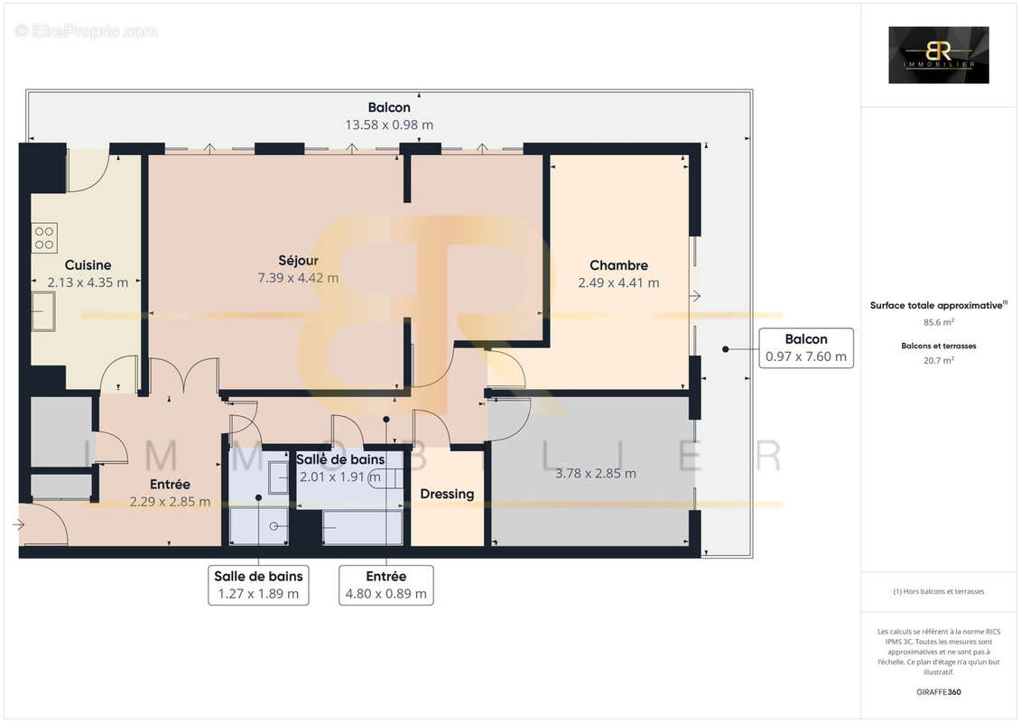 Appartement à PARIS-12E