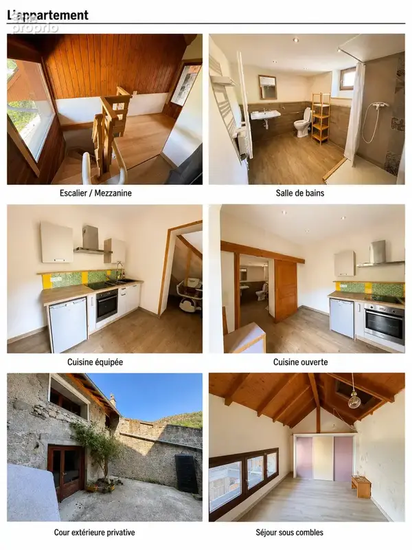 Secteur Sonnaz ancienne ferme rénovée d'environ 242 m2 avec un T2 indépendant - photo 17