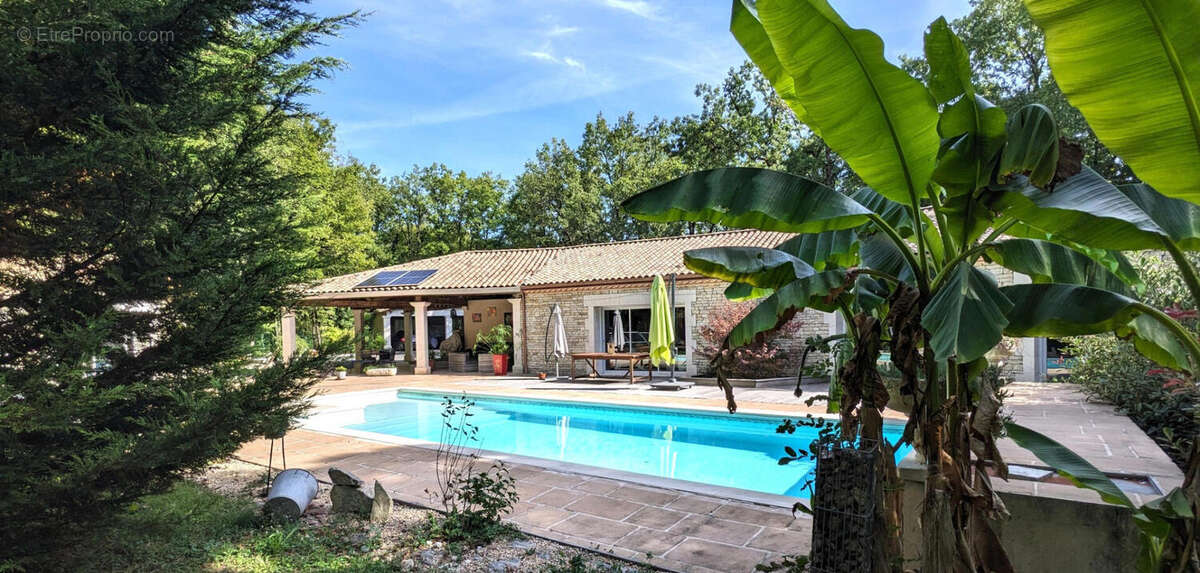 piscine - Maison à MAINE-DE-BOIXE