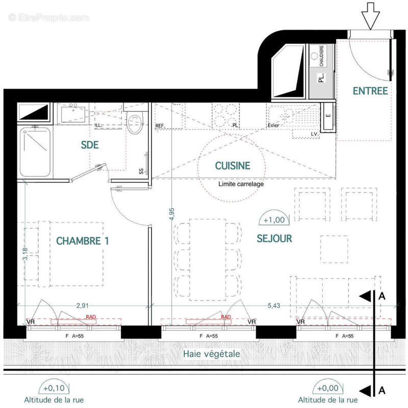 Appartement à FONTENAY-SOUS-BOIS