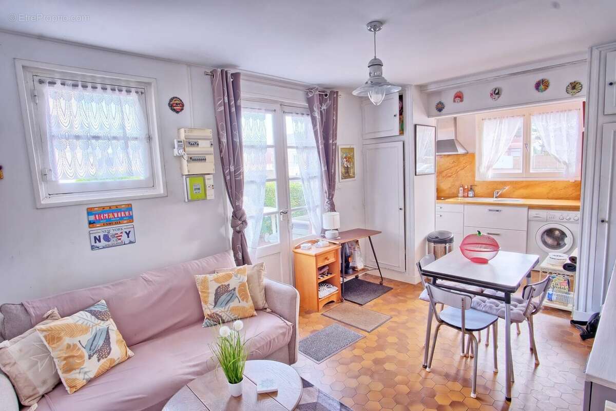 SAINT AUBIN SUR MER - Rez-de-jardin 32m² avec terrasse - photo 4