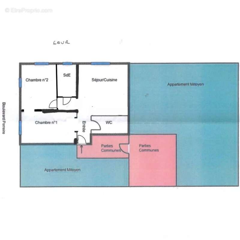 Appartement à PARIS-17E