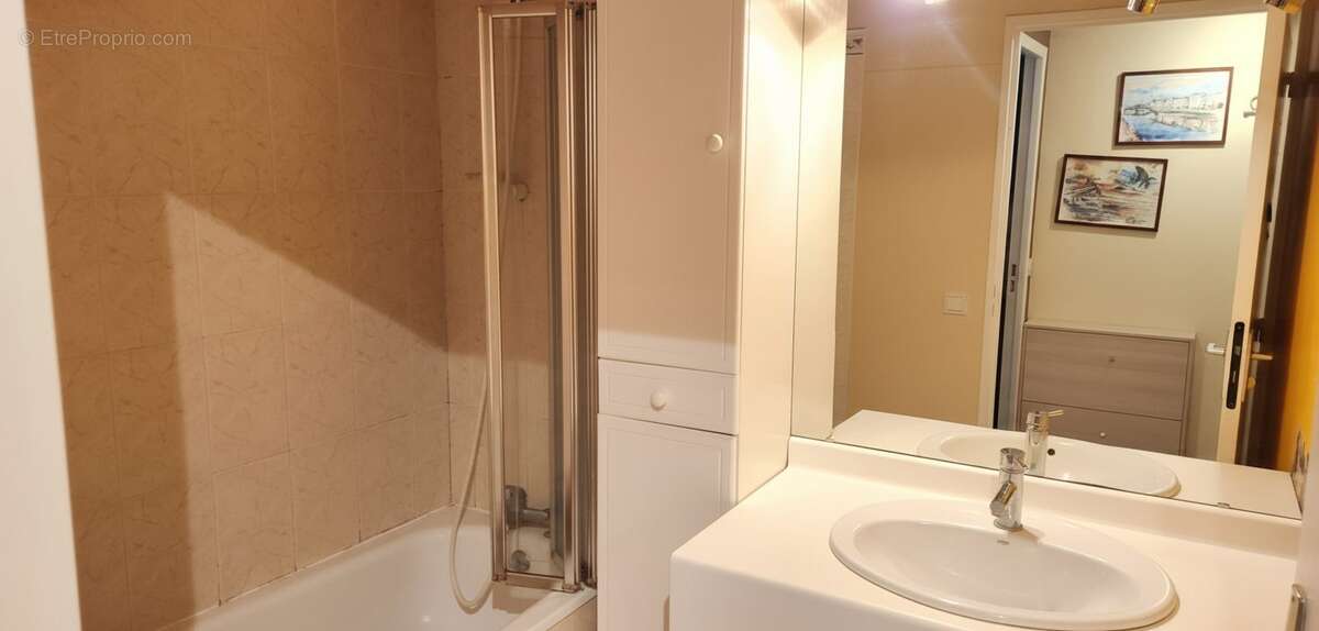 Salle de bain - Appartement à ANGLET