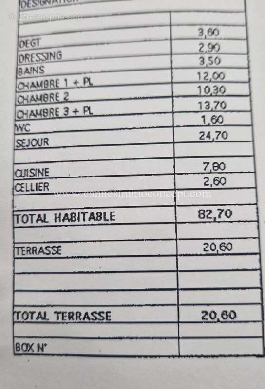 Appartement à MARSEILLE-12E