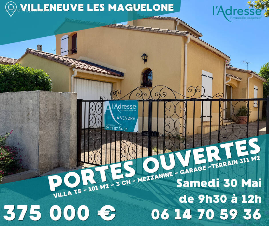 Maison à VILLENEUVE-LES-MAGUELONE
