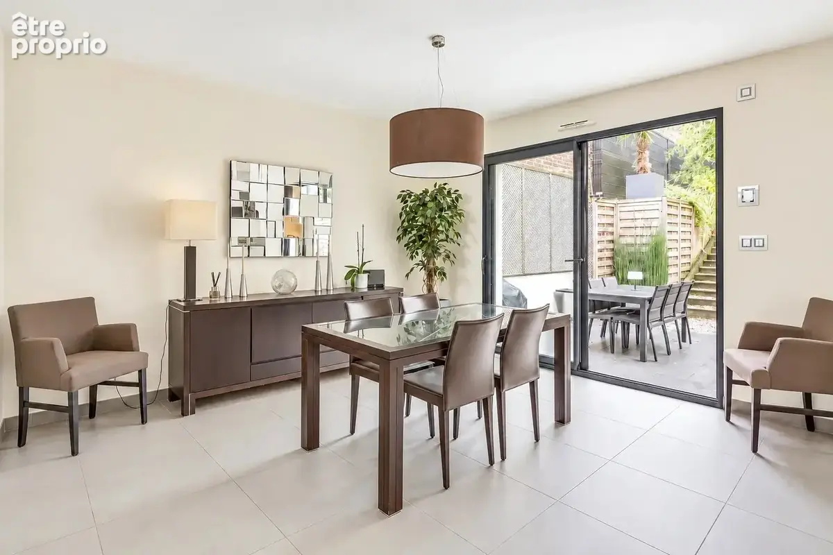 Chatou - maison contemporaine 200 m² au sol - terrain  425 m² - photo 4