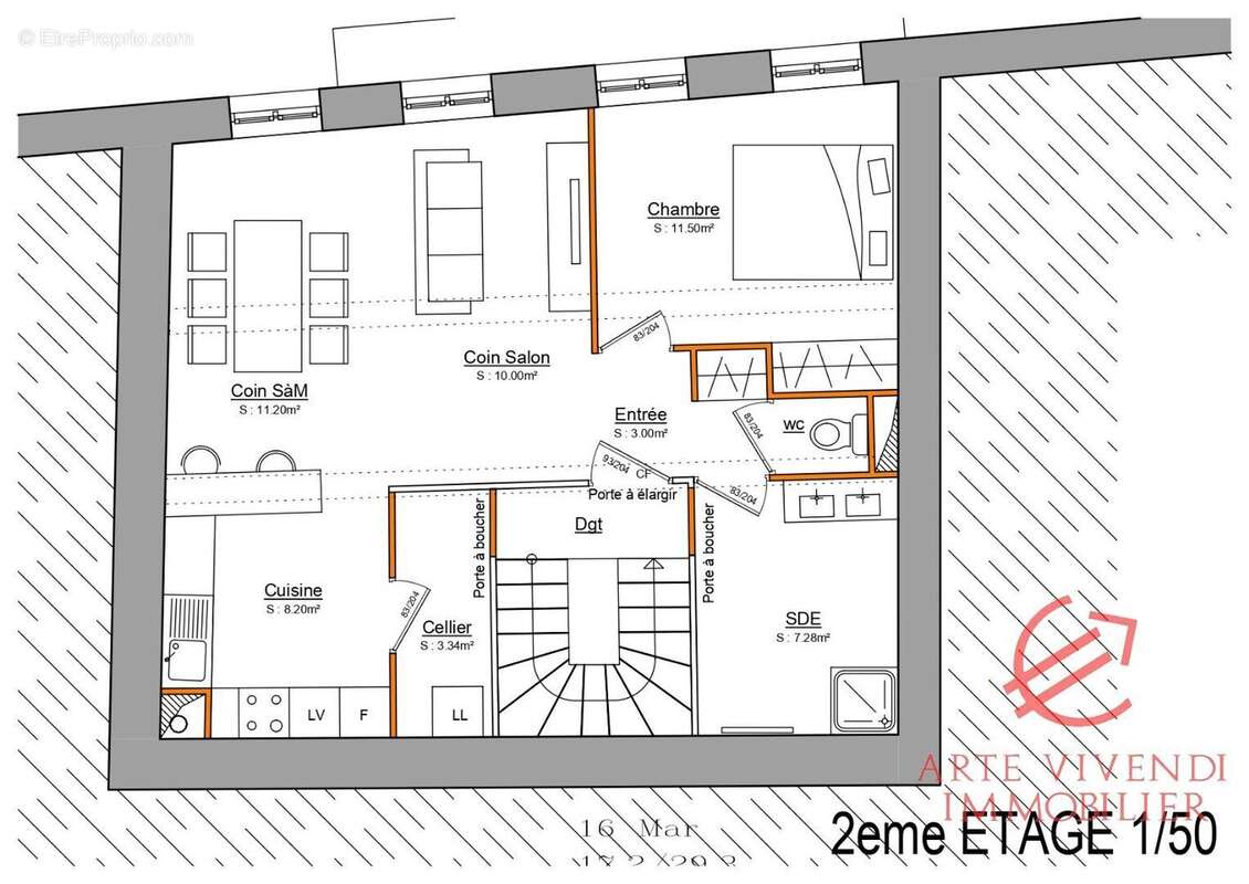 Appartement 240 m² à Carcassonne  - photo 12