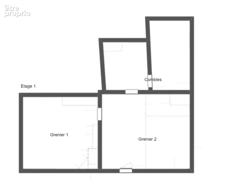LES ROSIERS SUR LOIRE, Maison en pierre à rénover de 84m²/120m² développables avec dépendances et jardin - photo 6