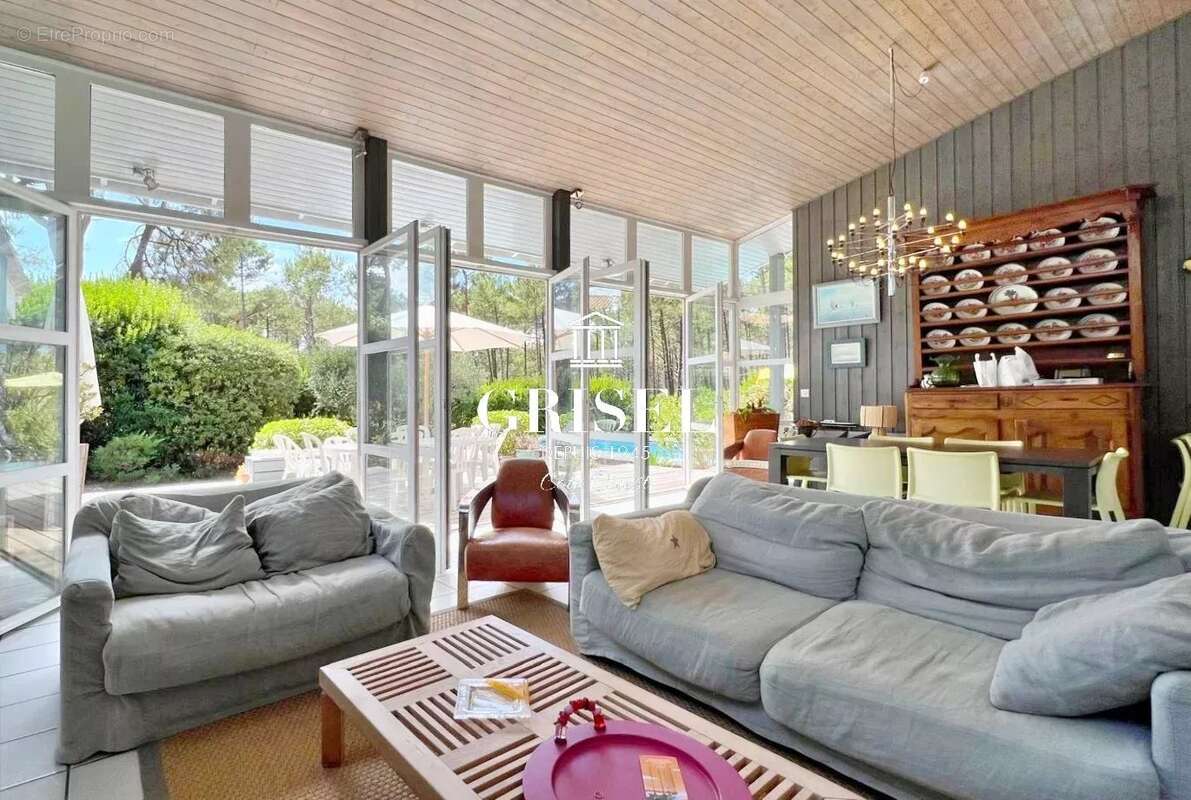 Cap-ferret – élégante villa avec piscine dans un écrin de verdure - photo 12