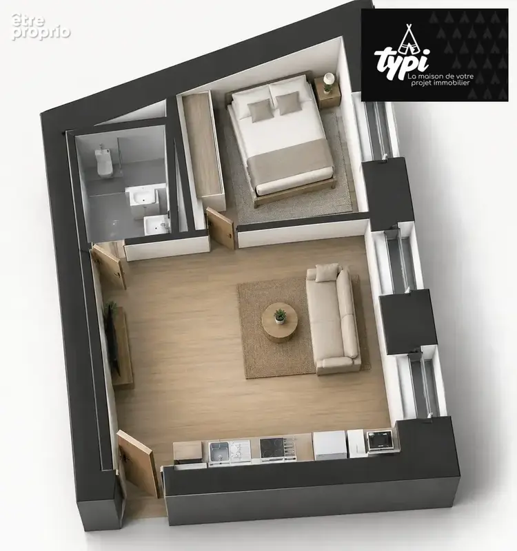 Photo Appartement à Lorient au prix de 123 990€