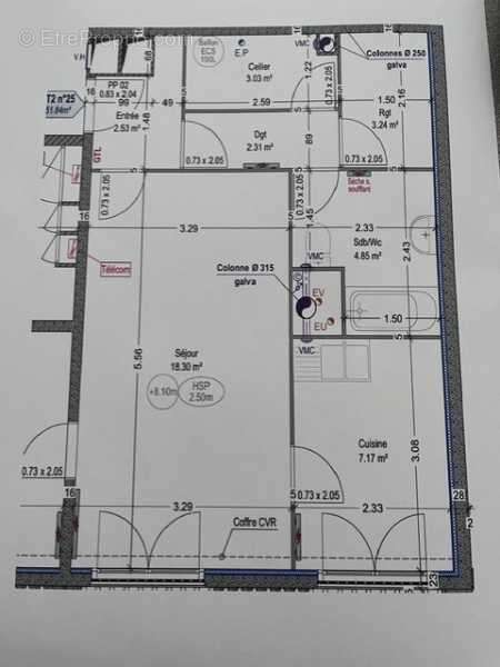 Appartement 52 m² à Pont-De-Roide  - photo 8