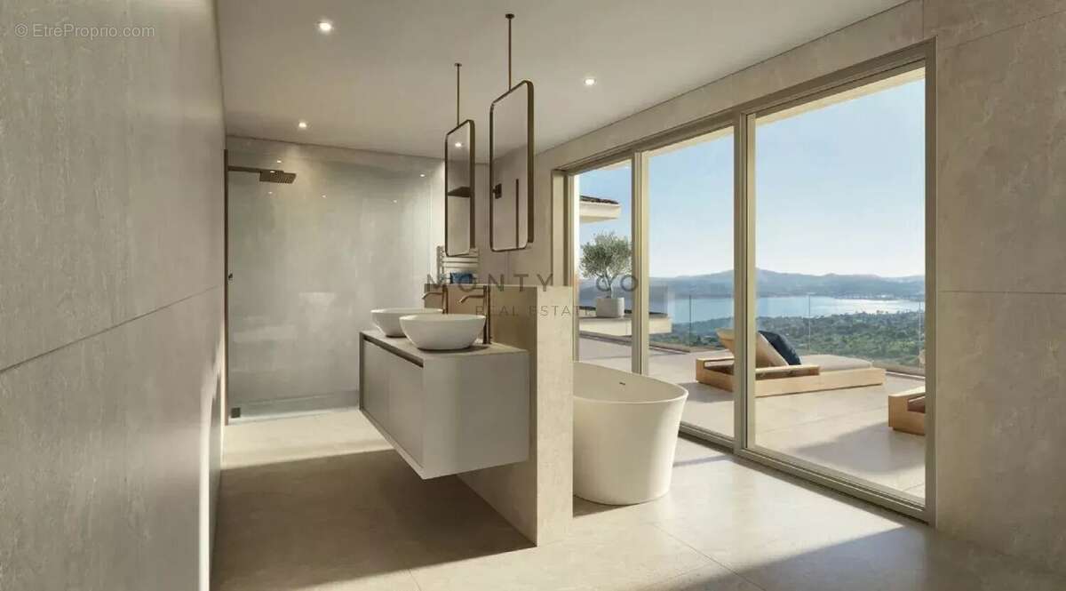 Vente villa 6 chambres vue mer dans un domaine privé a Grimaud - photo 6