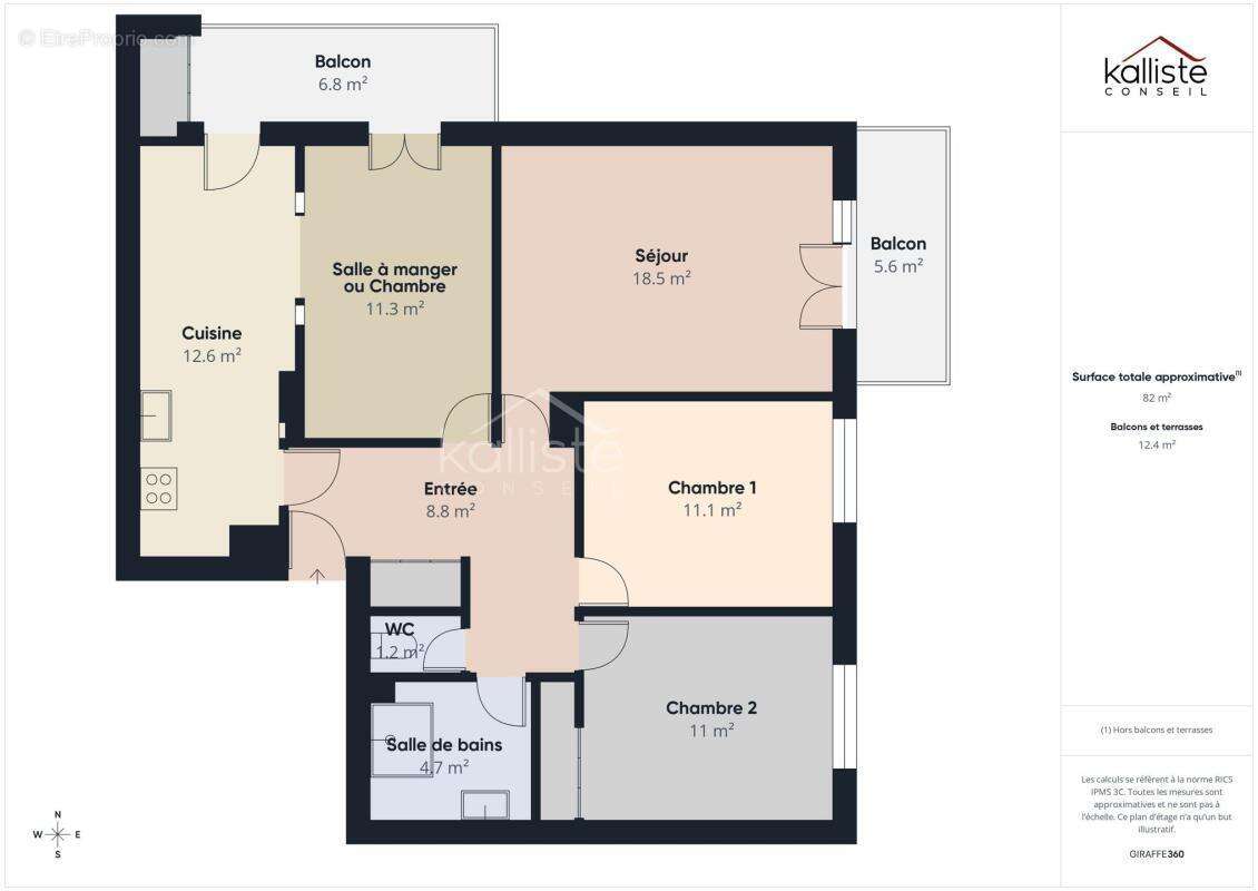 Appartement à AJACCIO