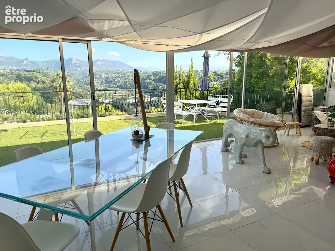 Cagnes sur mer - villa 3/4 pieces + studio piscine calme - photo 3