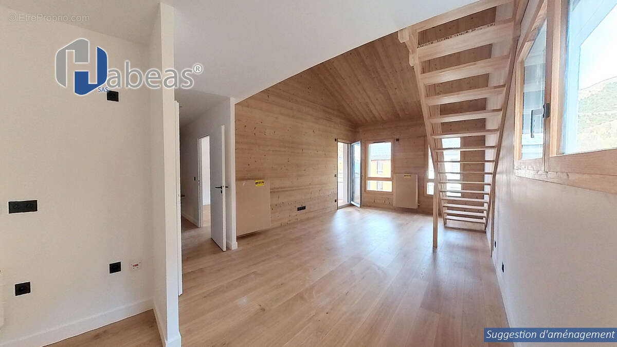 T3 Duplex, 2 chambres, 67,01m², Balcon 6m², Casier à Ski, cellier - photo 9