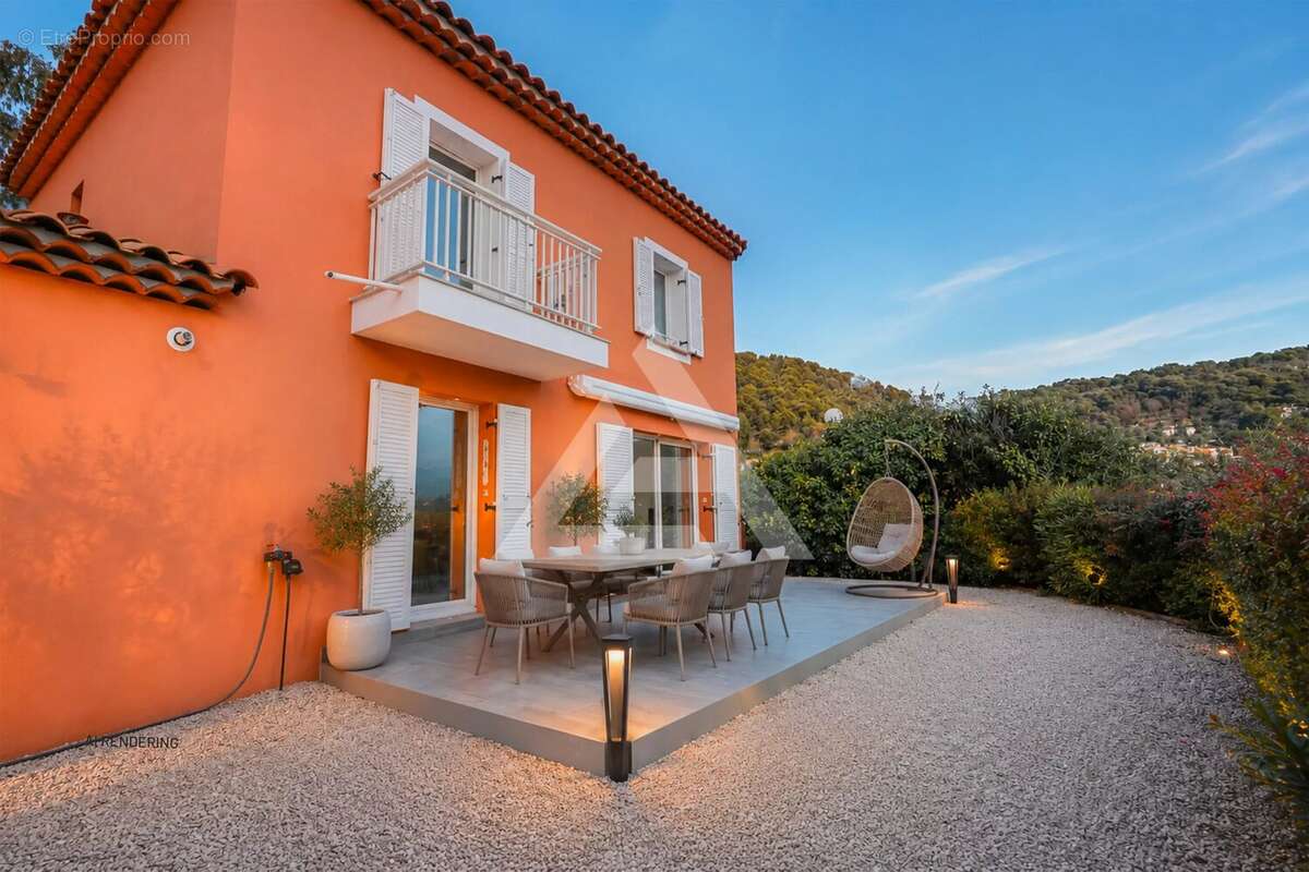 Maison parfait etat - eze - jardin et vue mer - photo 2