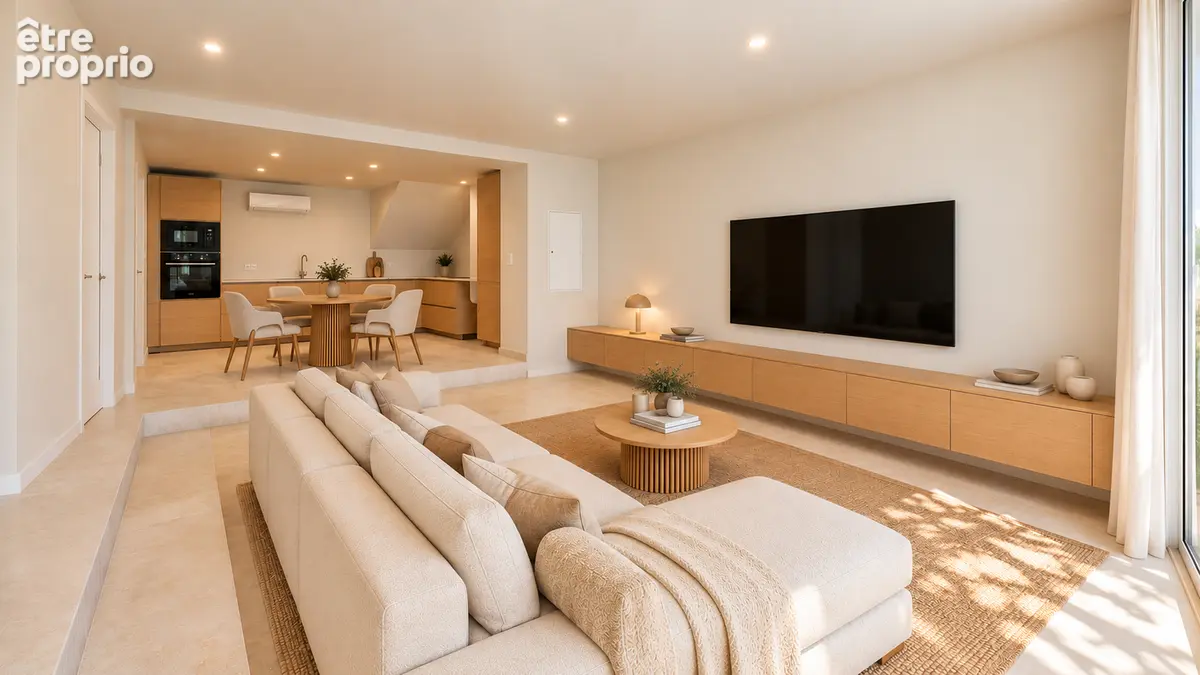 appartement 3 pièces avec jardin privatif à aix-en-provence , quartier recherché de la souque - photo 5