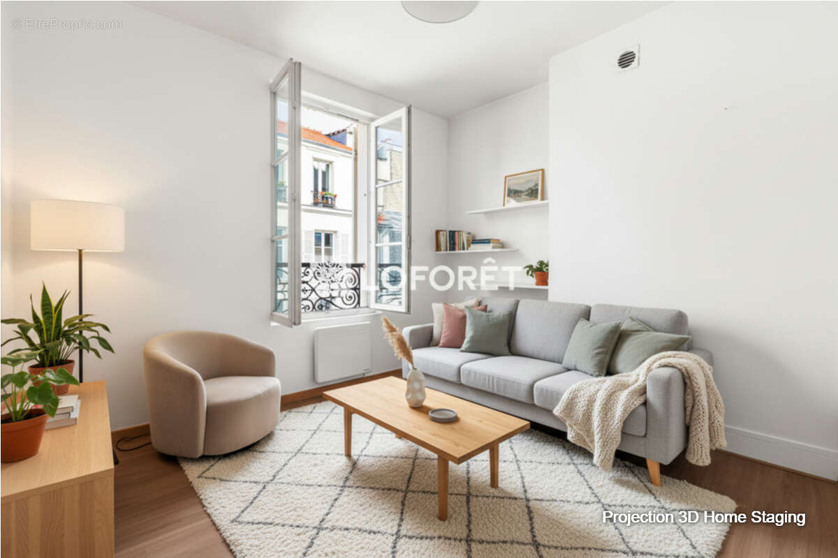 PARIS 17 VILLIERS - Studio - Cocon au calme - Lumineux - photo 4