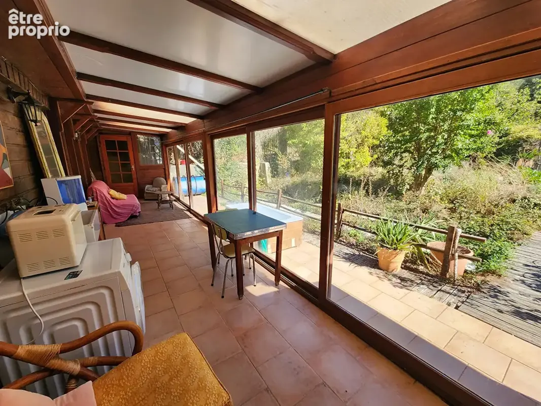 Ref : poetique7 - carcassonne - corbieres - pavillon de type 4 avec garage terrain et piscine naturelle - photo 12