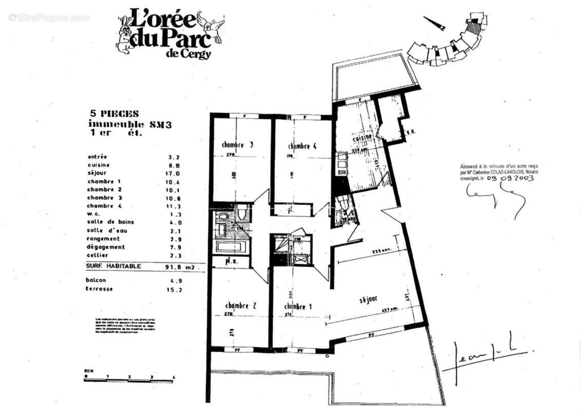 Appartement à CERGY