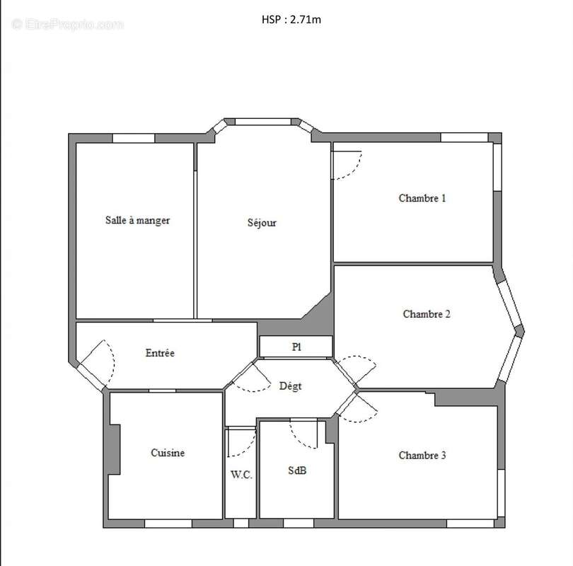 Appartement à PARIS-17E