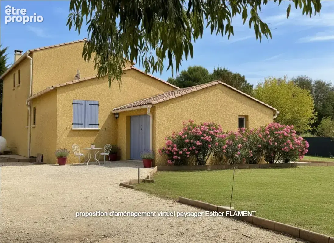 Maison familiale avec piscine ,forage, chambre de plain-pied et terrain de 1 600 m² à Saint-Hilaire-de-Brethmas - photo 5