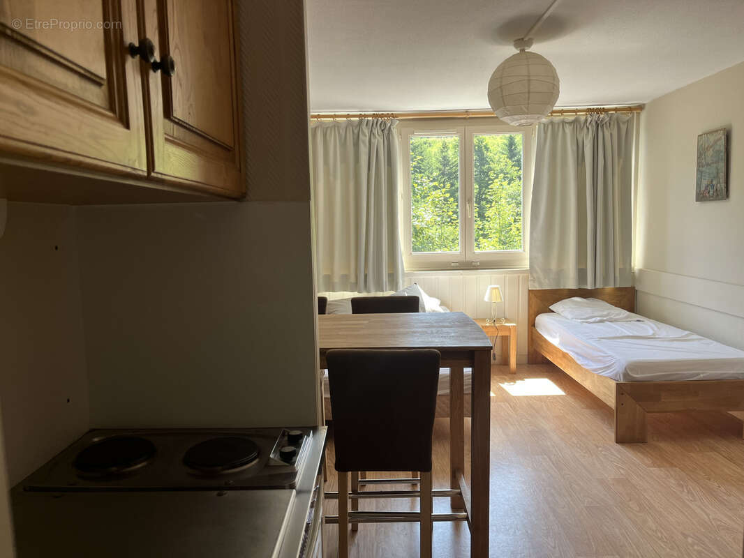 Agréable studio dans très jolie résidence à 200 m des pistes. - photo 3