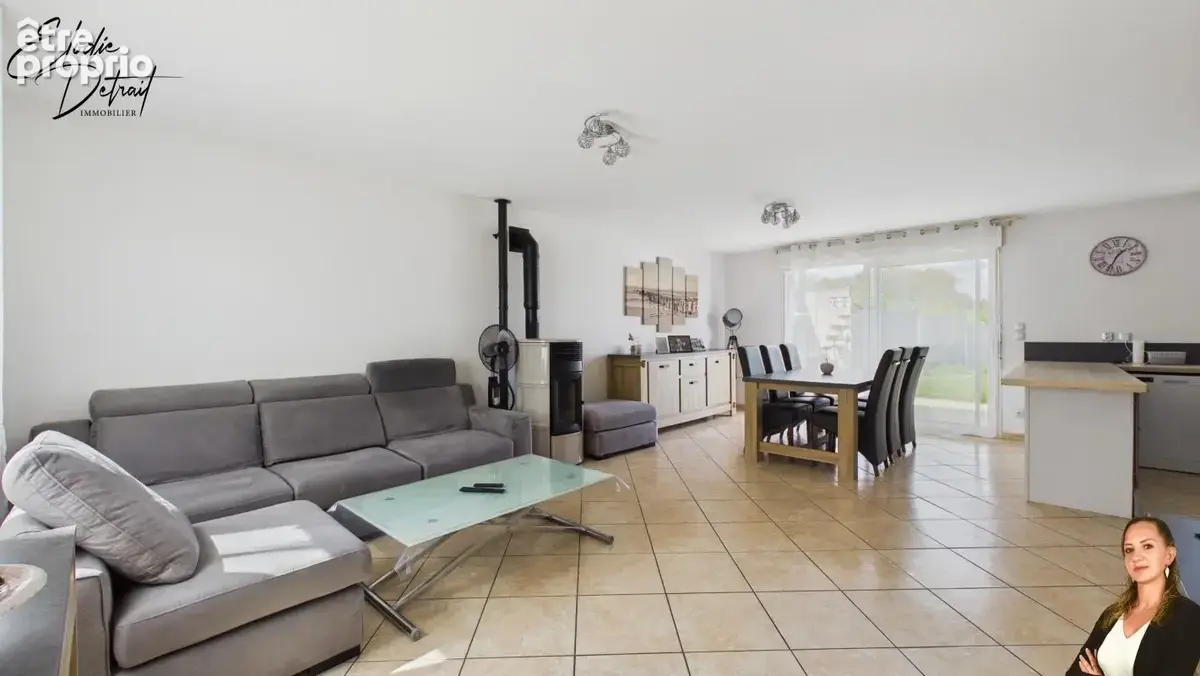 Maison 5 pièces 88 m² à vendre à La Bazoge (72650) - photo 2