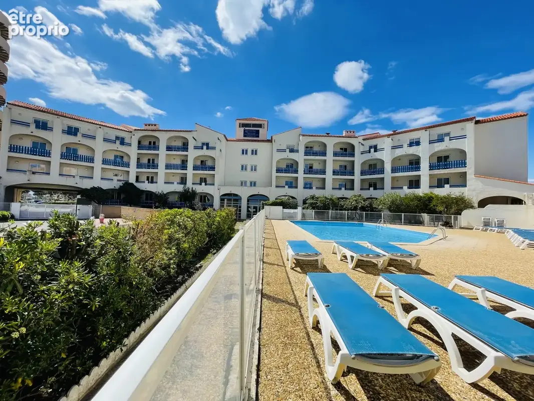 Le Barcarès Lmnp Studio cabine 4 pers résidence 3 étoiles piscine et accès direct plage ! - photo 10