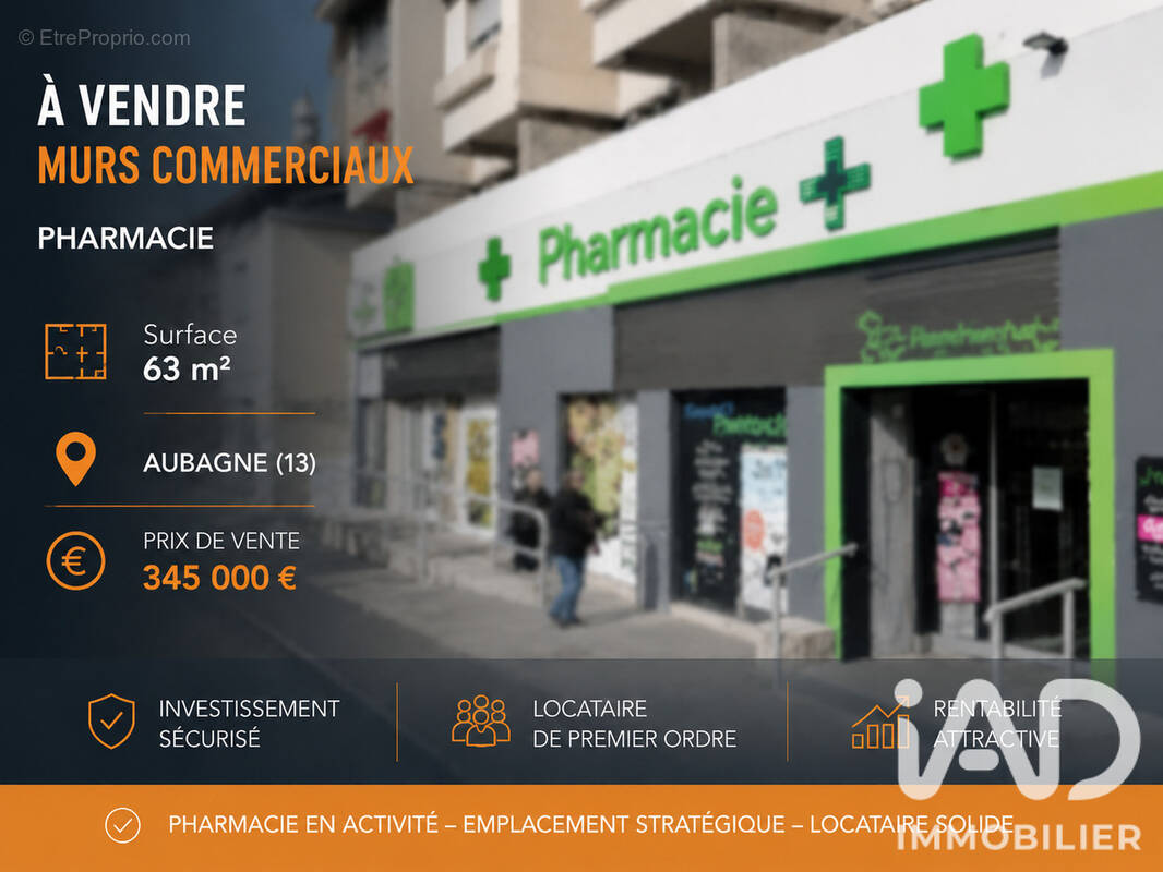 Photo 1 - Commerce à AUBAGNE