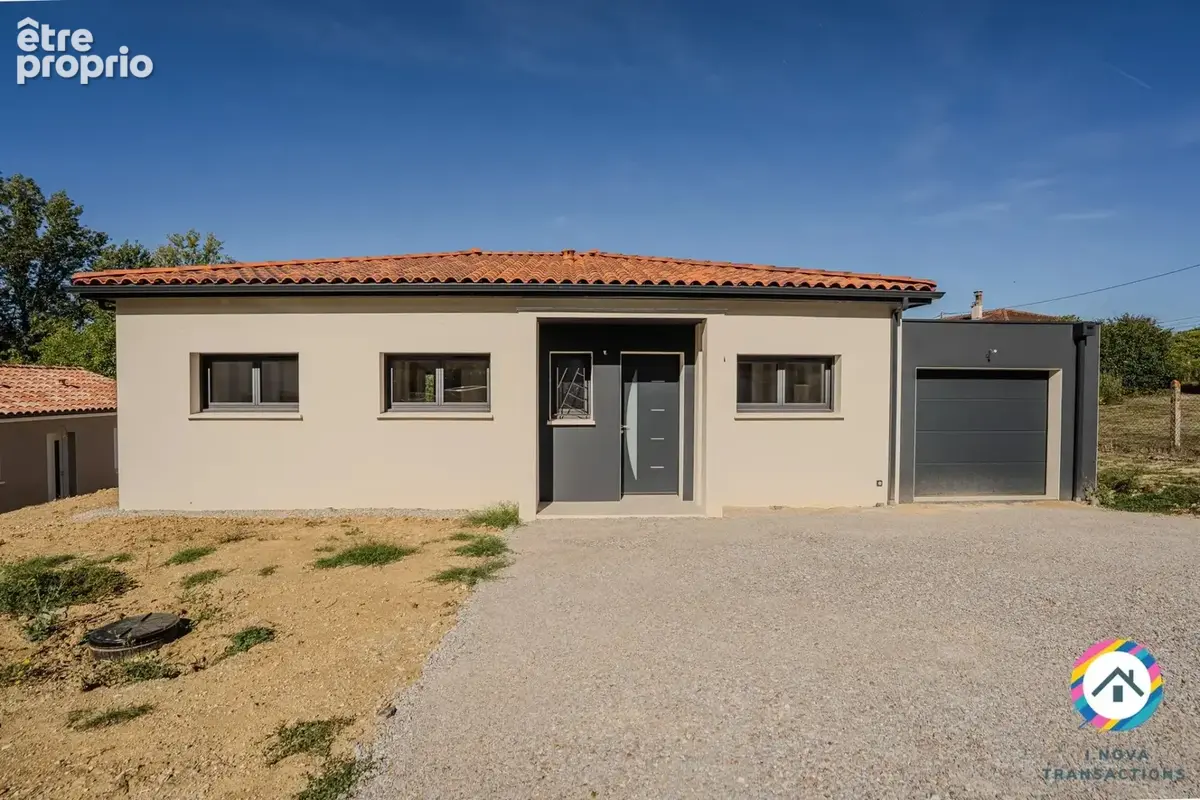 Villa neuve de plain pied- 4 chambres- garage- clim-re2020 - photo 2