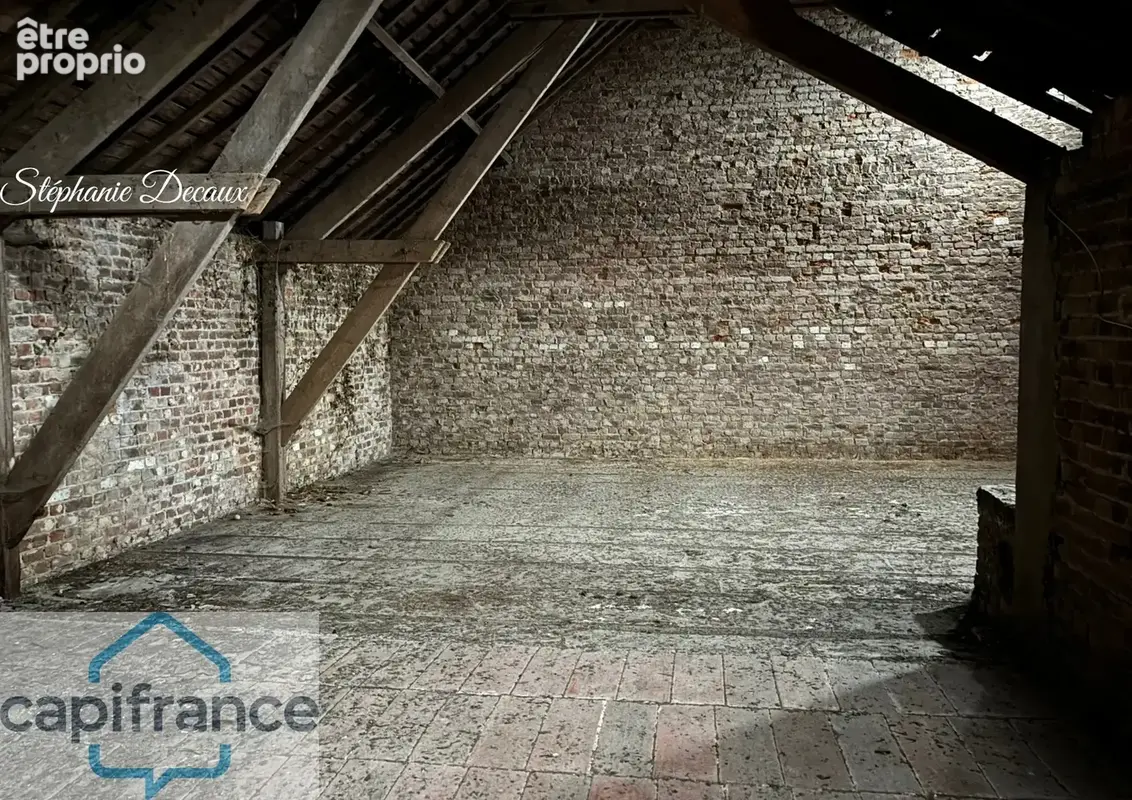 A VENDRE : Grange aménageable 270 m2 + Terrain 720 m2 – Centre GLAGEON (59132) - photo 3